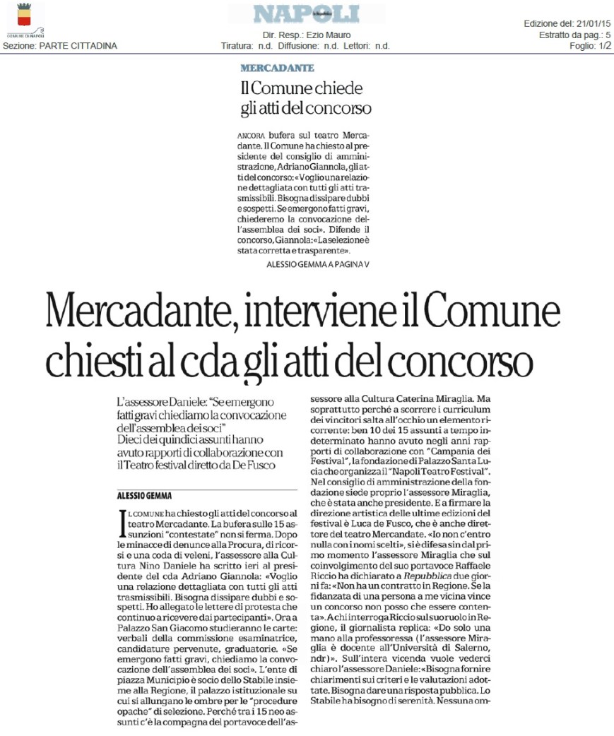 Repubblica 21-1-2015 pag. 5