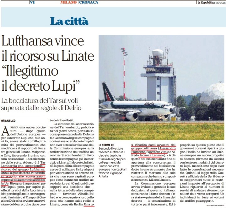 Repubblica Milano 20-7-2016 pag 6 evidenziata